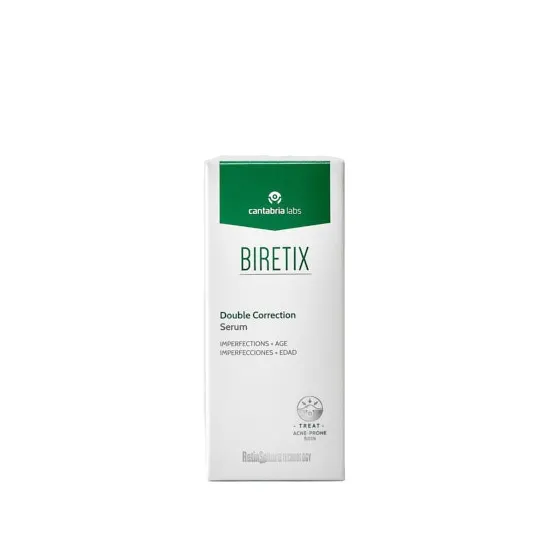 BIRETIX DOUBLE CORRECTION SERUM I Divkāršas iedarbības serums nobriedušai ādai ar akni