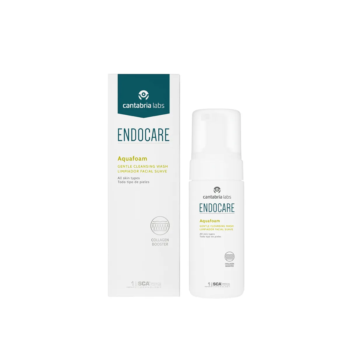ENDOCARE AQUAFOAM attīrošas putas, 125 ml