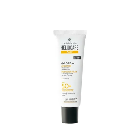 HELIOCARE 360° GEL OIL-FREE SPF 50 | Saules aizsargājošs gels taukainai, problemātiskai ādai, 50 ml