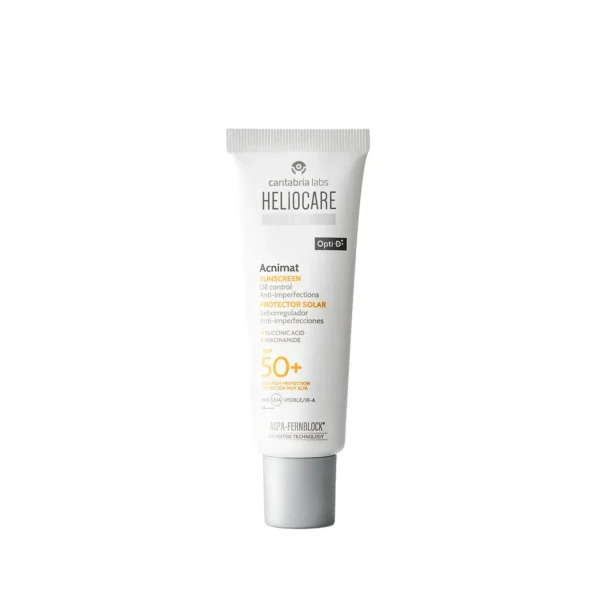 Heliocare 360º Acnimat SPF50+ | Saules aizsargkrēms akne skartai ādai, 50ml