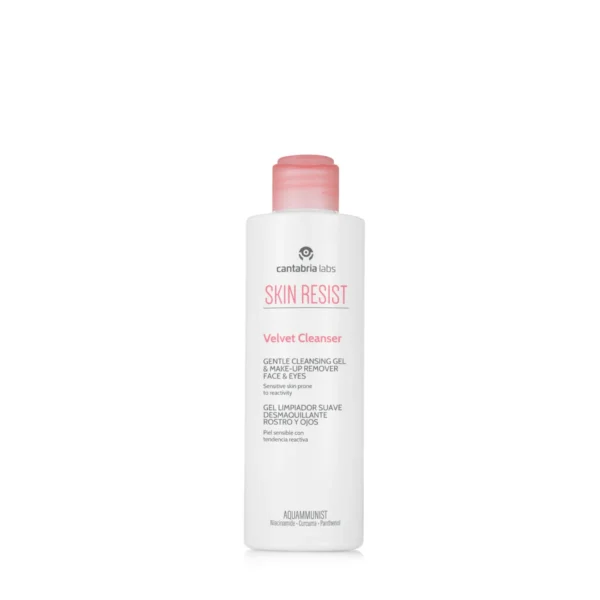 SKIN RESIST VELVET CLEANSER I Maigs gelveida attīrītājs jutīgai, kairinātai ādai, 200ml