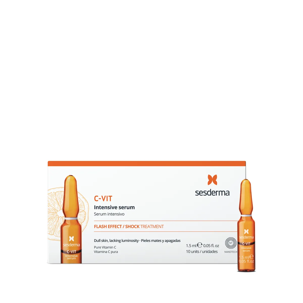 SESDERMA C-VIT INTENSIVE SERUM | Seruma ampulas, 10x1.5 ml