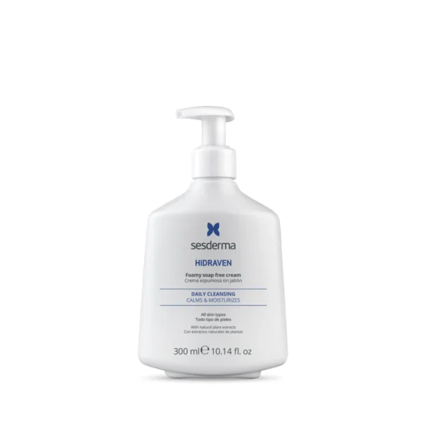 SESDERMA HIDRAVEN FOAMY SOAP FREE CREAM | Putojošs krēms bez ziepēm, 300 ml