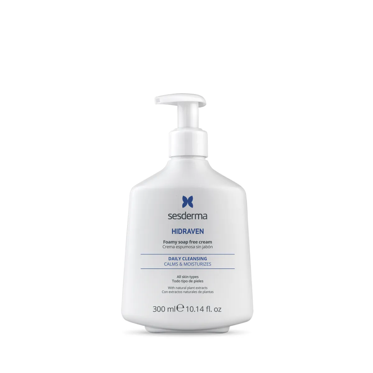 SESDERMA HIDRAVEN FOAMY SOAP FREE CREAM | Putojošs krēms bez ziepēm, 300 ml