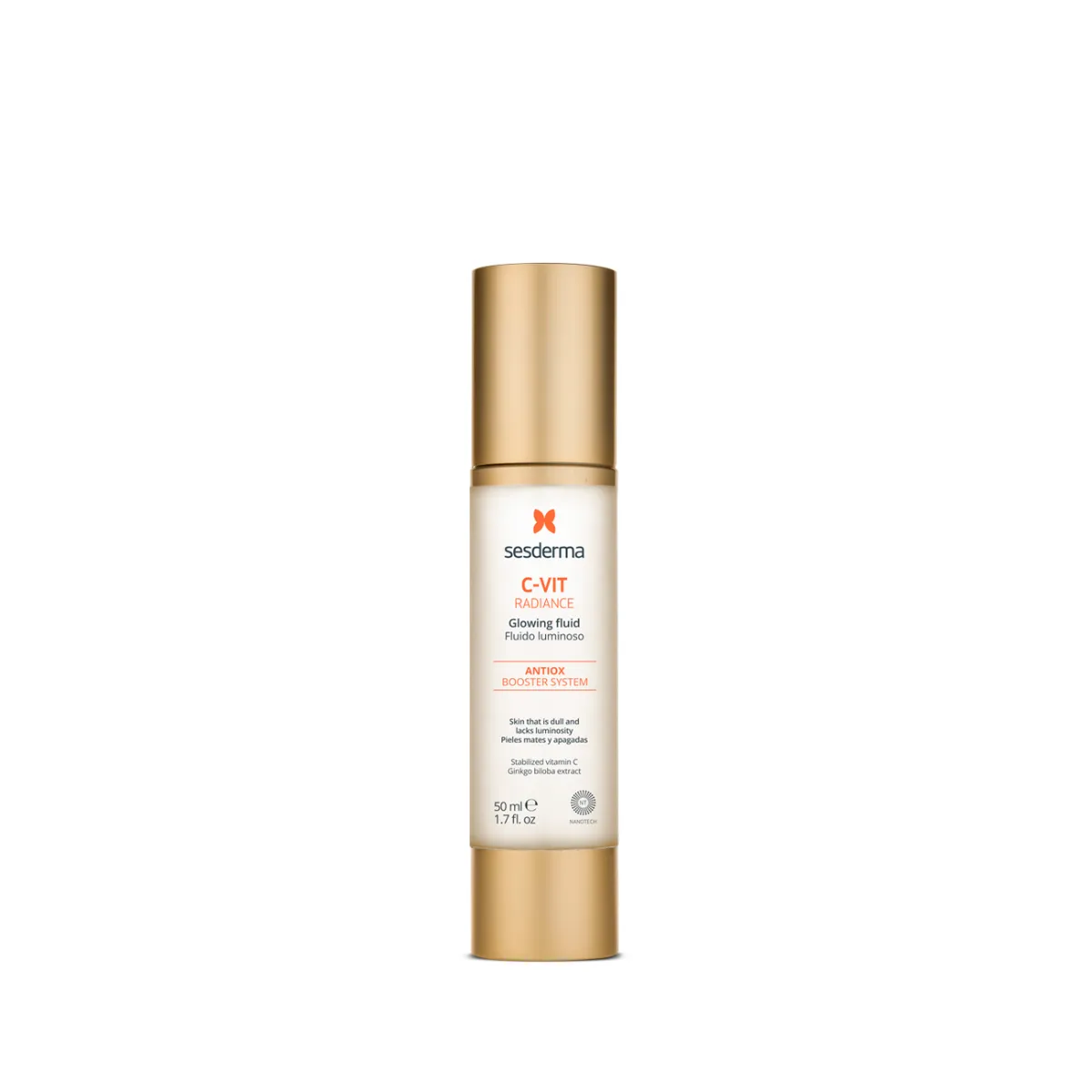 SESDERMA C-VIT GLOWING FLUID | Izgaismojošs fluīds, 50 ml